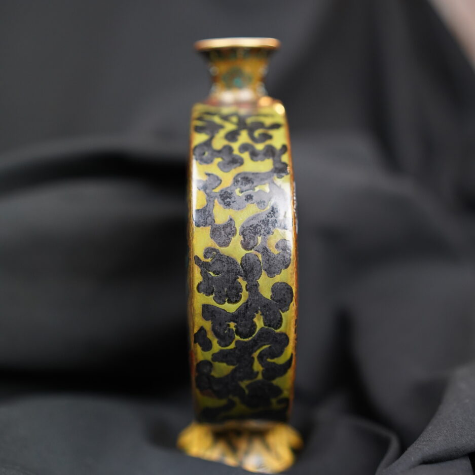 Vase lune Japon Satsuma meiji XIXe s